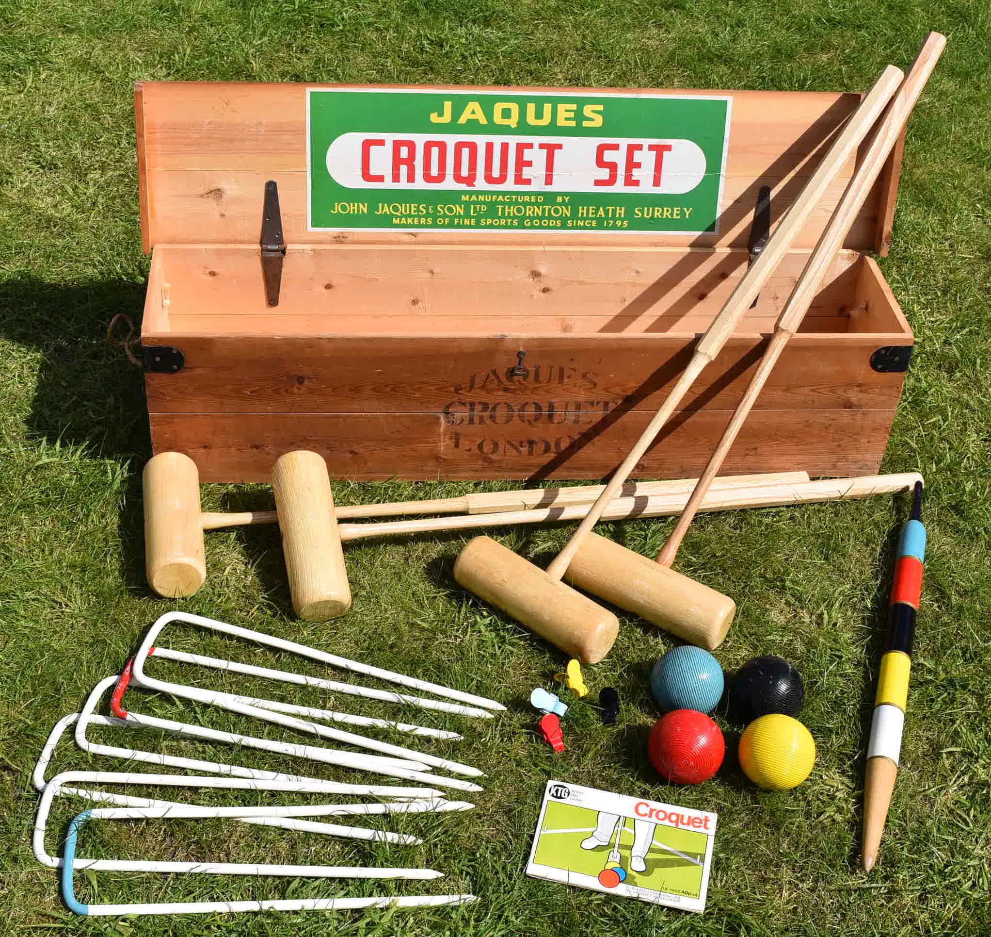 Vintage Jaques Croquet Hire in Eastbourne, East Sussex Rent Event