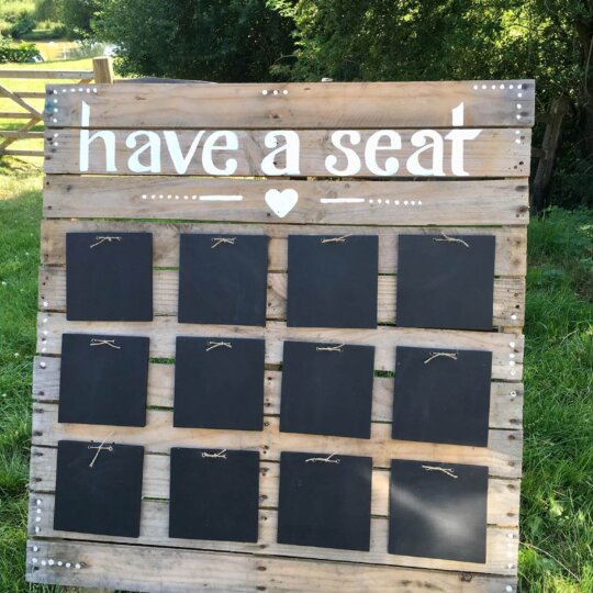 Rustic Table Plan