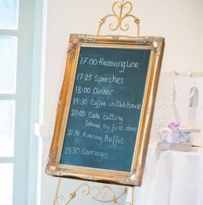 Ornate Framed Chalkboard