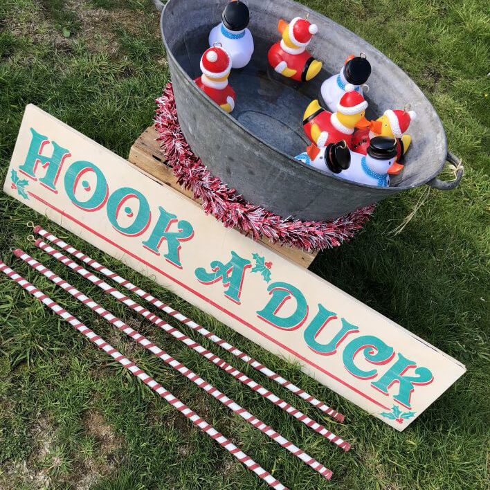 Christmas Hook a Duck Hire Eastbourne, Sussex Rent Event