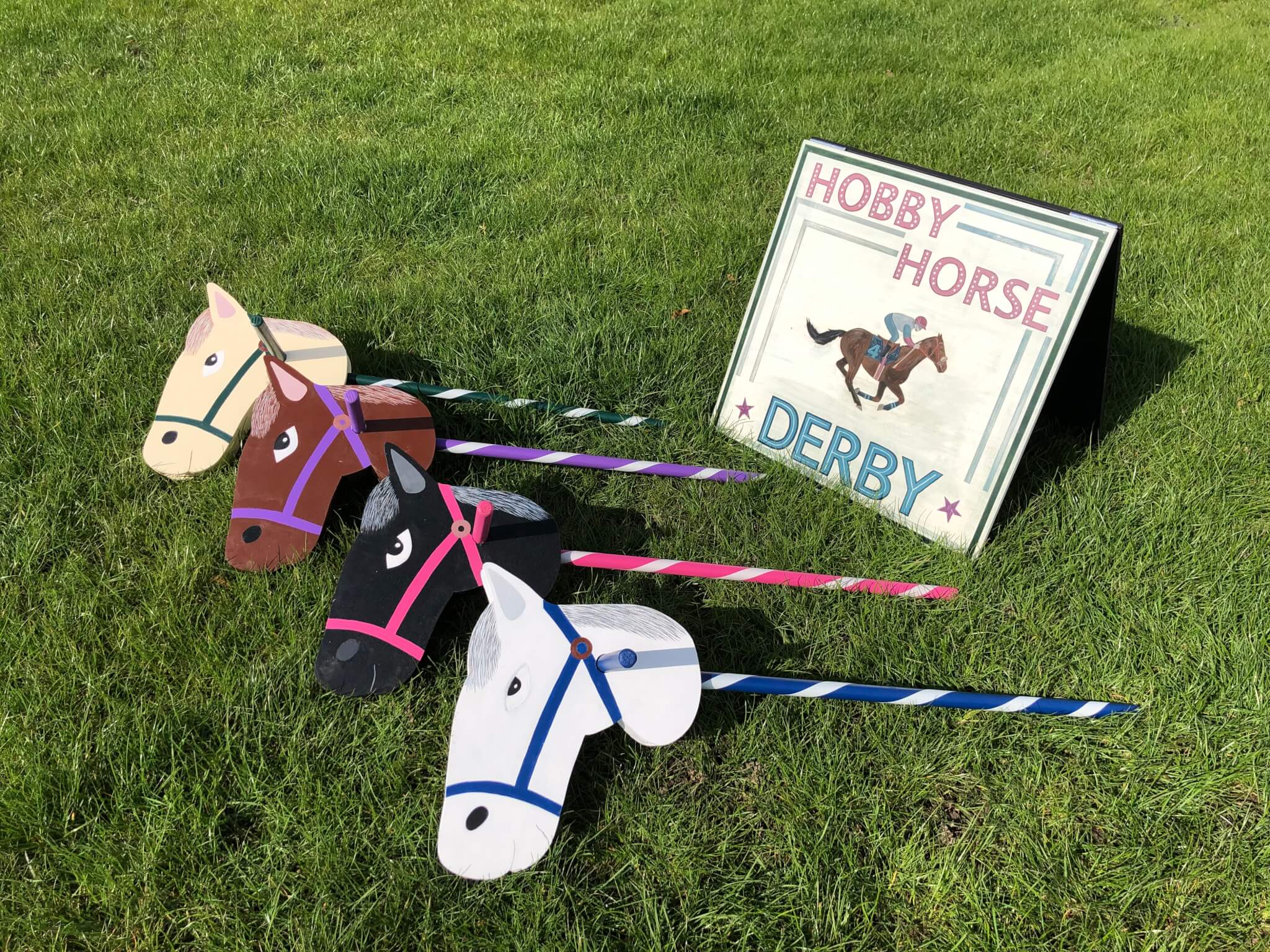 Hobby Horse Derby Game Hire in Sussex & Kent