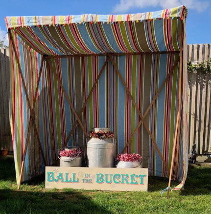 Christmas Ball In The Milk Churn