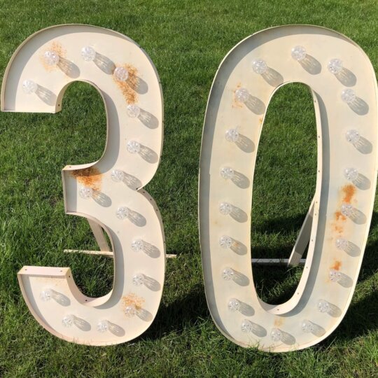 Light Up 30 Letters
