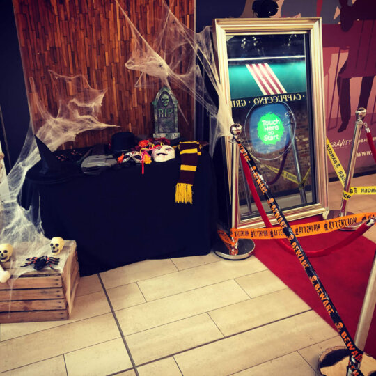 Halloween Magic Mirror Photo Booth