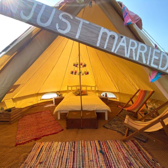 Honeymoon Festival Luxury Bell Tent Hire